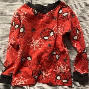 Red Spider-Man Long Sleeve Shirt